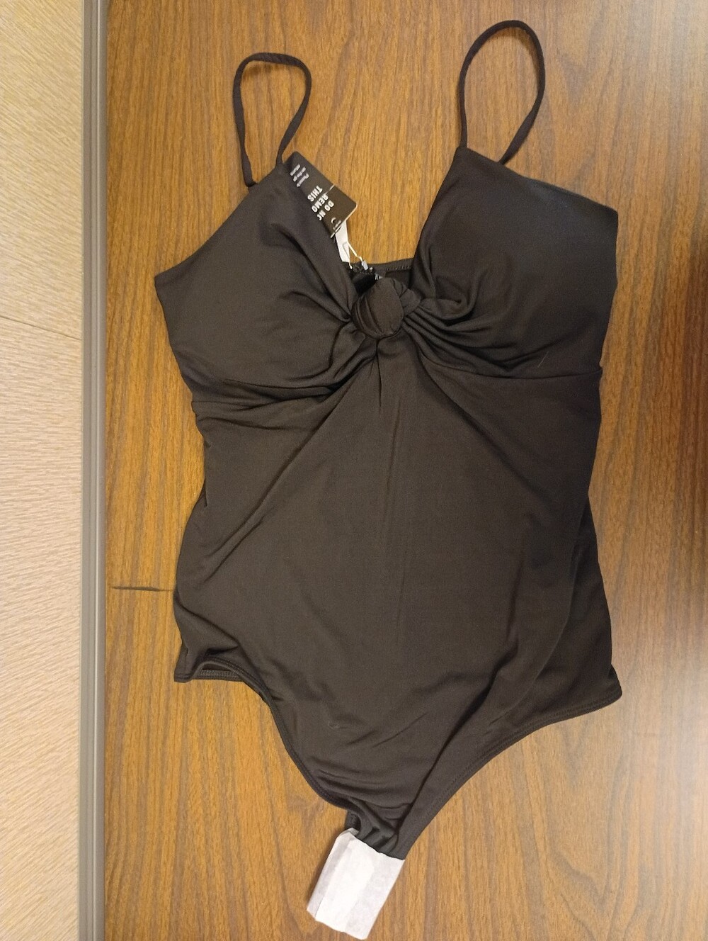 NWT Express Black One Piece Swimsuit Size S